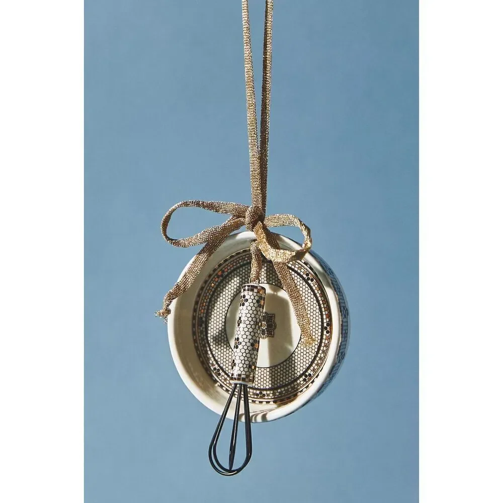 Anthropologie Bistro Tile Baking Ornament
